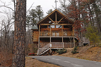 Secluded Pigeon Forge One Bedroom Cabin in Pigeon Forge Tn near Cades Cove